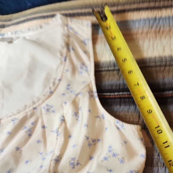 American Eagle Outfitters Cream Bustier Tank Top - Picture 7 of 9